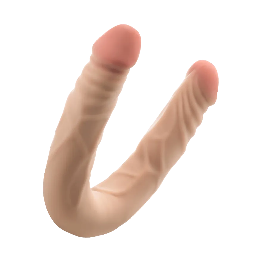 Dr. Skin - 14 Inch Posable Double Dong, 35,6 cm Dr. Skin - 14 Inch Posable Double Dong, 35,6 cm