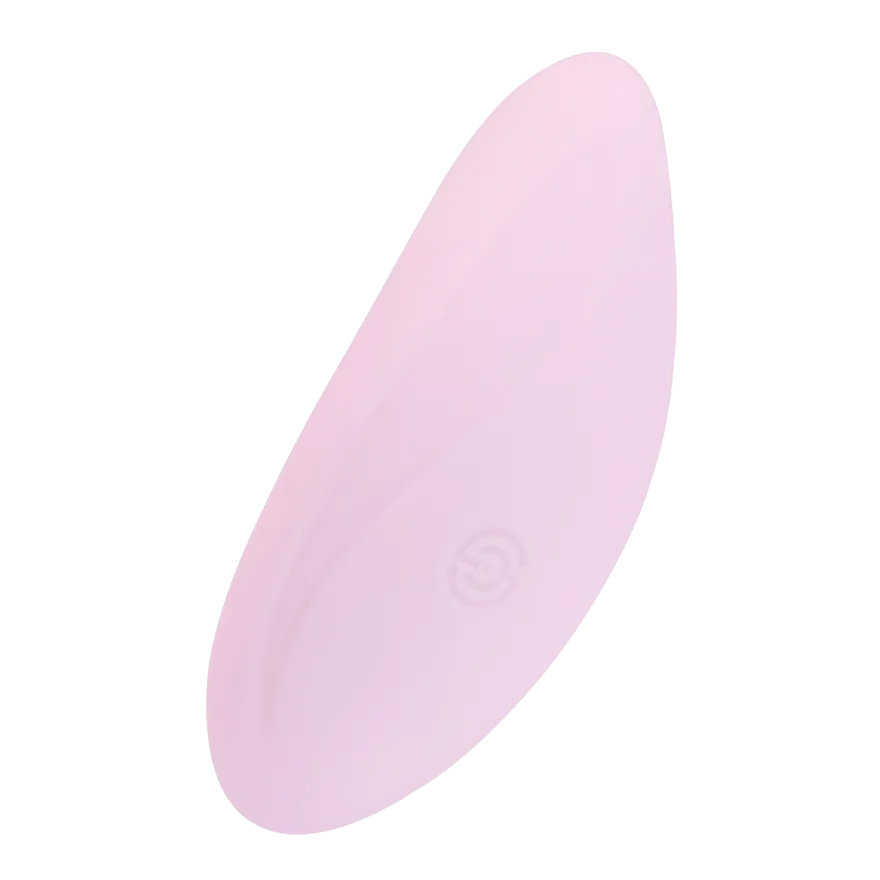 Ergonomischer Auflegevibrator aus Silikon, 9,4 cm Ergonomischer Auflegevibrator aus Silikon, 9,4 cm