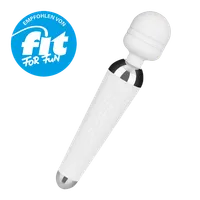 Aufladbarer Silikon-Massager, 19,5 cm Aufladbarer Silikon-Massager, 19,5 cm