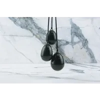Yoni-Ei - Obsidian (Satz) Yoni-Ei - Obsidian (Satz)