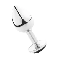 Analdildo mit Kristall, 7,5 cm Analdildo mit Kristall, 7,5 cm