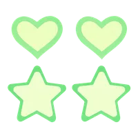 Premium Pasties, 2 Paar Premium Pasties, 2 Paar