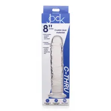 Jock C-Thru Transparenter Dildo - 21 cm