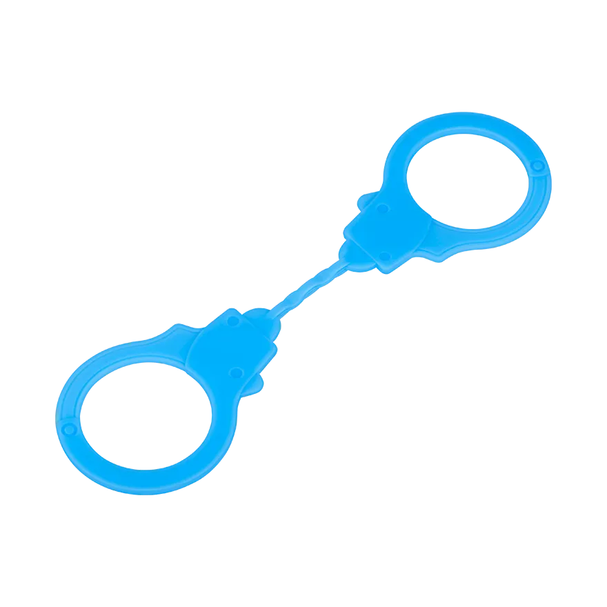 Design-Handschellen aus Silikon Design-Handschellen aus Silikon