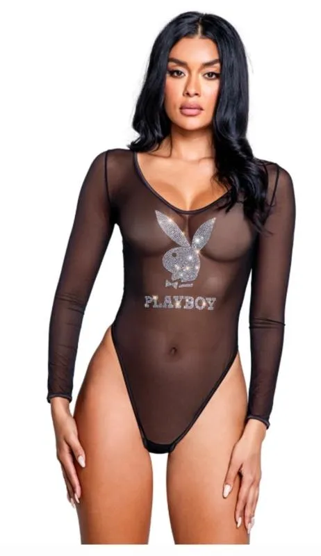 Playboy Lingerie - Sparkling Bunny Teddy Playboy Lingerie - Sparkling Bunny Teddy