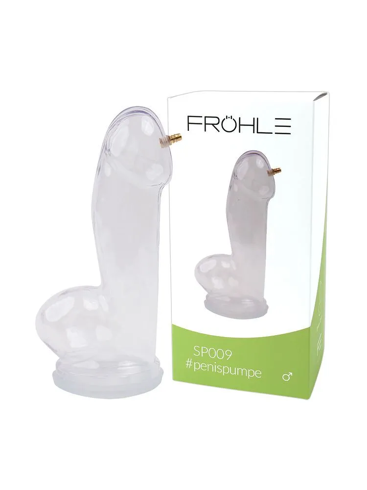 Fröhle: SP009 Realistischer Peniszylinder, glasklar Fröhle: SP009 Realistischer Peniszylinder, glasklar