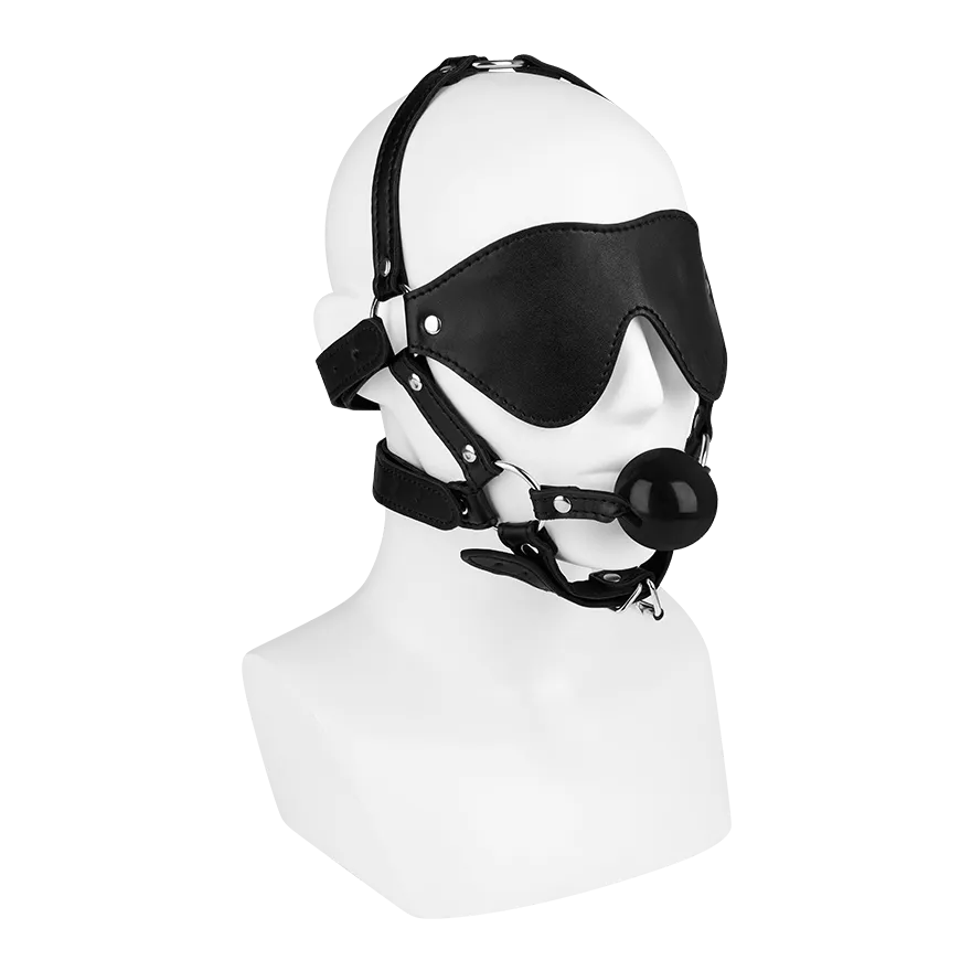 Augenmaske mit Knebel Augenmaske mit Knebel