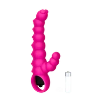 Silikonvibrator mit Struktur, 16,5 cm Silikonvibrator mit Struktur, 16,5 cm