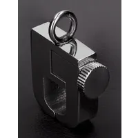 Triune Mini Shackle: Edelstahl-Magnet-Nippelclip Triune Mini Shackle: Edelstahl-Magnet-Nippelclip