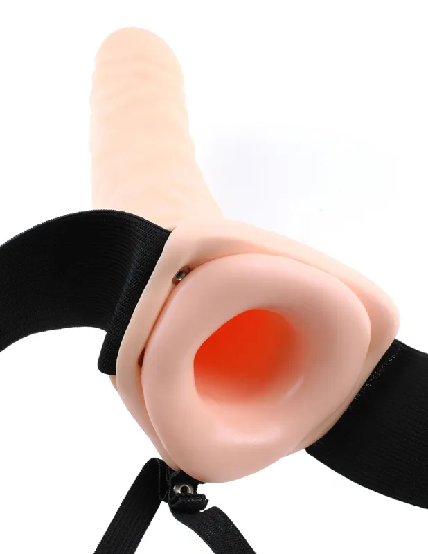Fetish Fantasy »Hollow« Strapon Vibrator - 20cm – Bild 3