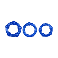 Beaded Cockrings, 3 Teile, 2 - 5 cm Beaded Cockrings, 3 Teile, 2 - 5 cm