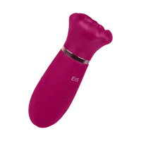 Weicher Auflegevibrator mit Zunge, 17,5 cm Weicher Auflegevibrator mit Zunge, 17,5 cm