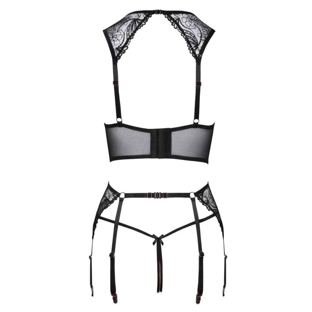 Straps-Set Ouvert mit Pailletten – Bild 3