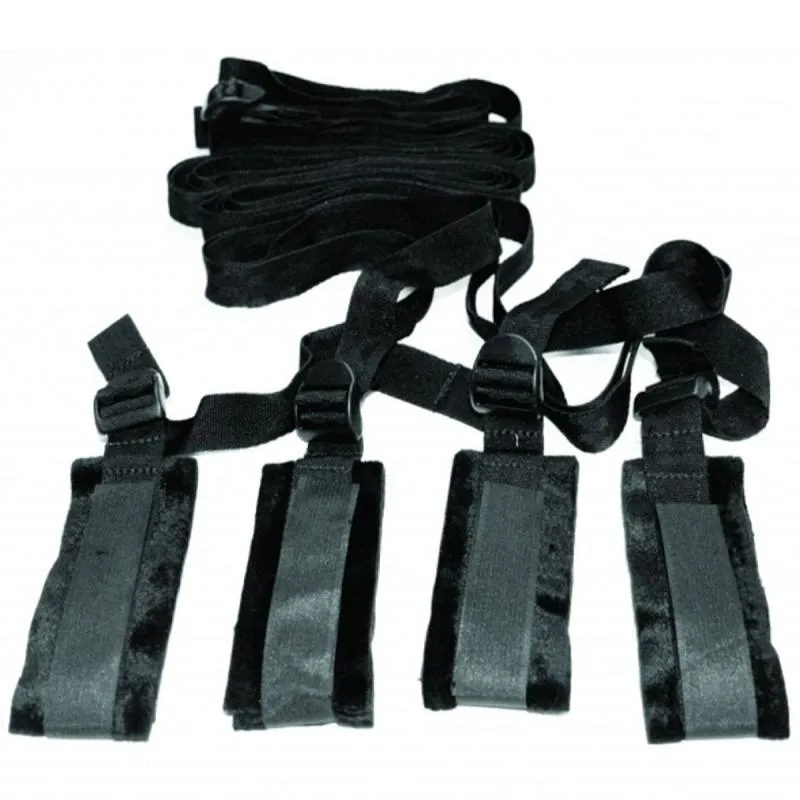 Sportsheets – S&M Bett-Bondage-Restraint-Kit – Schwarz Sportsheets – S&M Bett-Bondage-Restraint-Kit – Schwarz