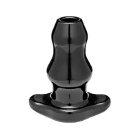 Perfect Fit Double Tunnel Plug XL: Analtunnel, schwarz Perfect Fit Double Tunnel Plug XL: Analtunnel, schwarz