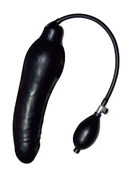 Black Latex Balloon: Pumpdildo, schwarz Black Latex Balloon: Pumpdildo, schwarz