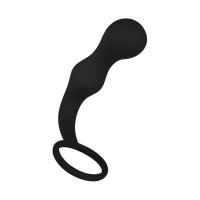 Verführerischer Analplug mit Hodenring, 14,5 cm Verführerischer Analplug mit Hodenring, 14,5 cm