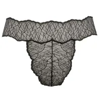 Bracli - Sydney Perlenstring Schwarz - Luxus-Dessous für Männer mit Perlen Größe L Bracli - Sydney Perlenstring Schwarz - Luxus-Dessous für Männer mit Perlen Größe L