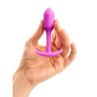 B-Vibe Snug Plug 1: Analplug, fuchsia B-Vibe Snug Plug 1: Analplug, fuchsia