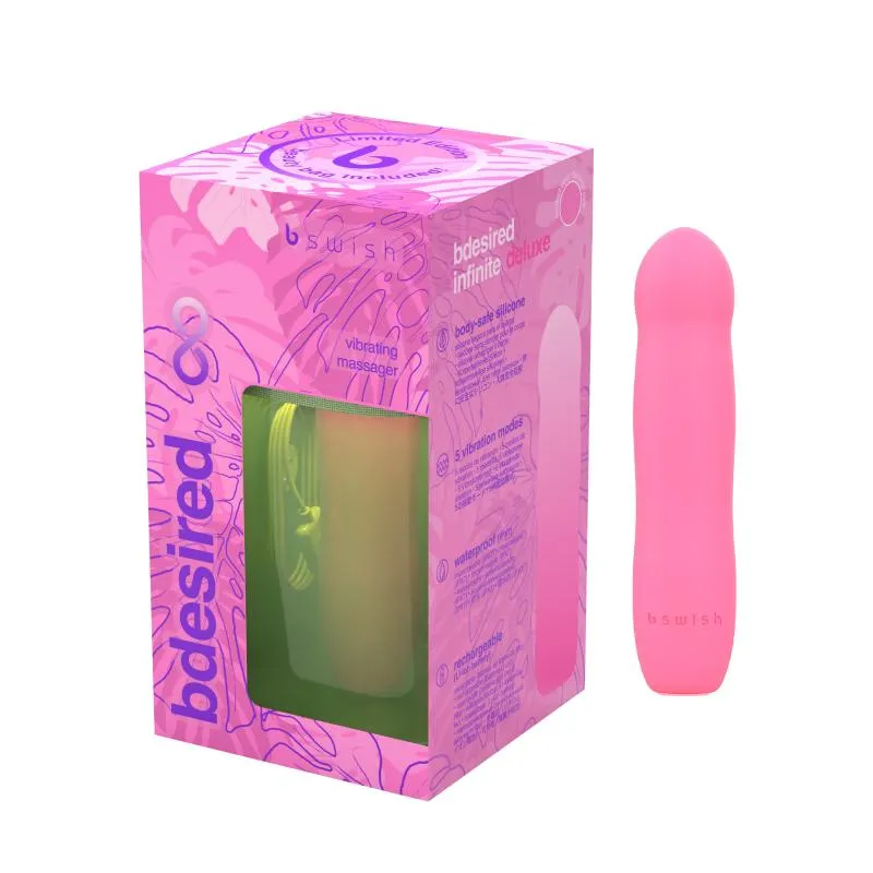 B Swish – BDESIRED INFINITE DELUXE Vibrator Beauty Edition – Rosa – Bild 3