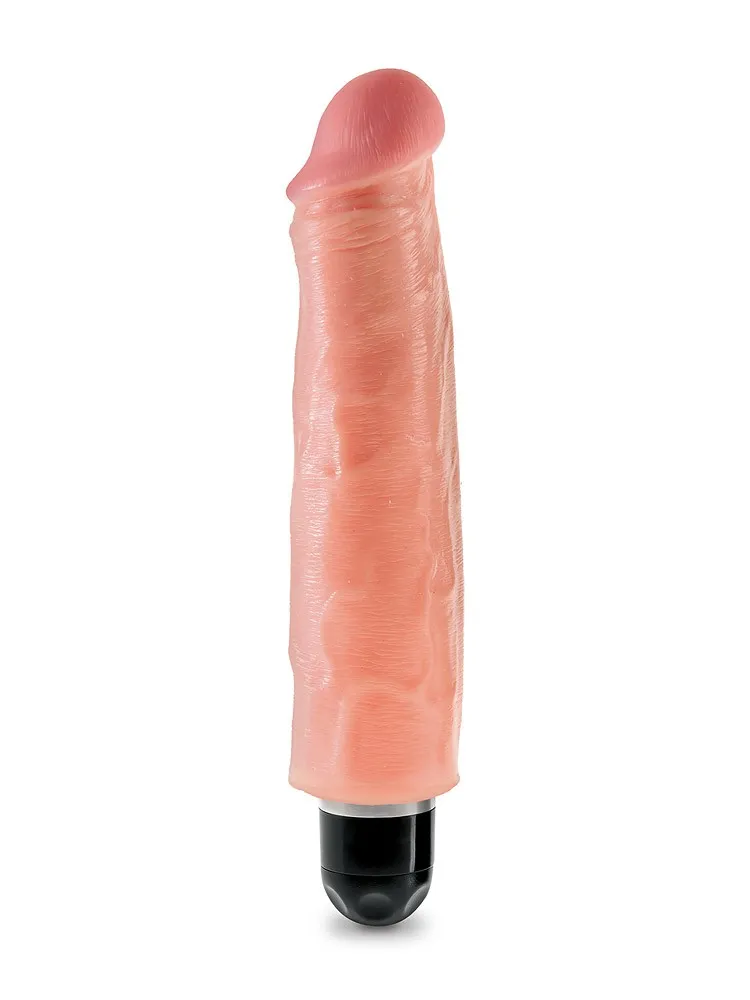 King Cock 7%27%27 Vibrating Stiffy: Vibrator, haut King Cock 7%27%27 Vibrating Stiffy: Vibrator, haut