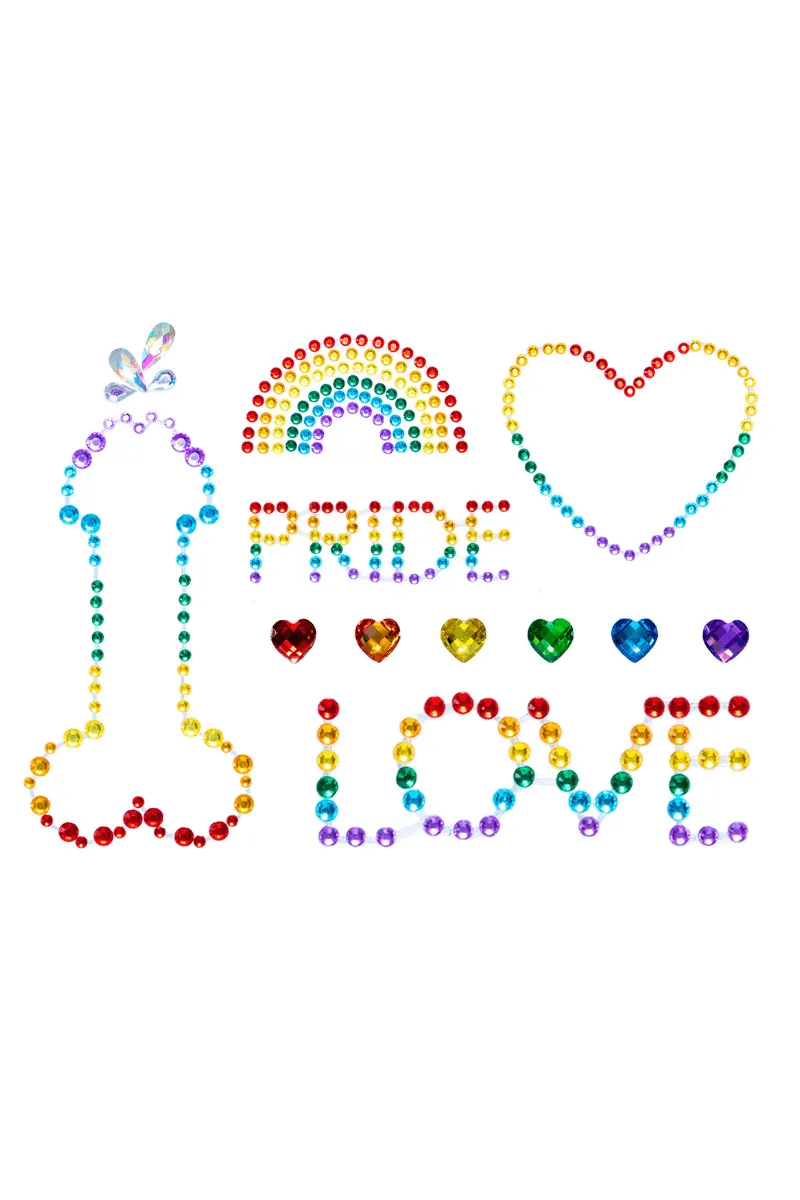 Schmucksticker Körper Pride Schmucksticker Körper Pride