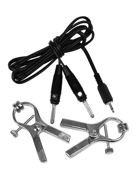 Elektro-Sex: Nippelklemmen, 2 Stück Elektro-Sex: Nippelklemmen, 2 Stück