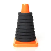 Perfect Fit Play Zone Kit: Penisringe-Set, schwarz/orange Perfect Fit Play Zone Kit: Penisringe-Set, schwarz/orange