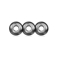 Ringer Cock Ring: Penis- und Hodenringset, silber Ringer Cock Ring: Penis- und Hodenringset, silber