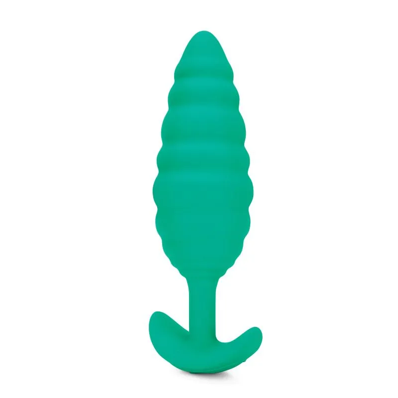 B-Vibe - Texture Plug Twist Green – Bild 2