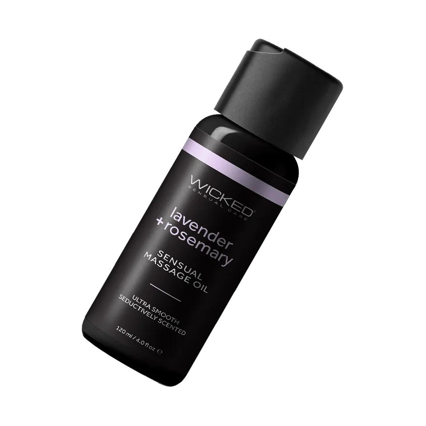 Sensual Massage Oil Lavender Rosemary, 120 ml Sensual Massage Oil Lavender Rosemary, 120 ml