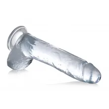 Jock C-Thru Transparenter Dildo - 29 cm