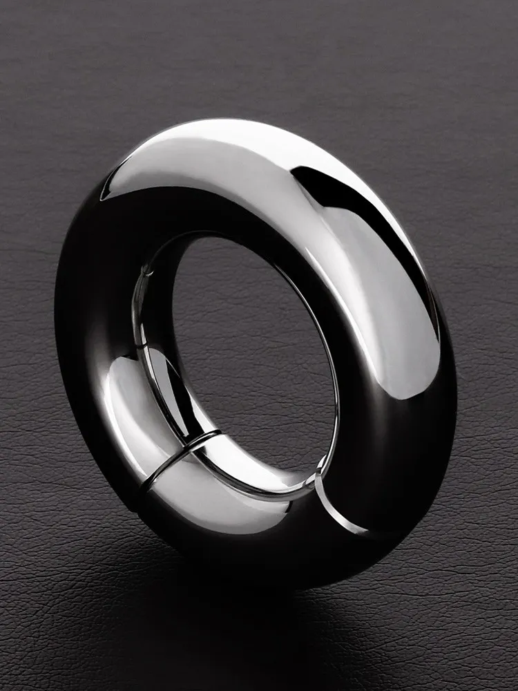 Triune Magnetic Round Ball Stretcher: Edelstahl-Magnet-Hodenstretcher (39mm) Triune Magnetic Round Ball Stretcher: Edelstahl-Magnet-Hodenstretcher (39mm)