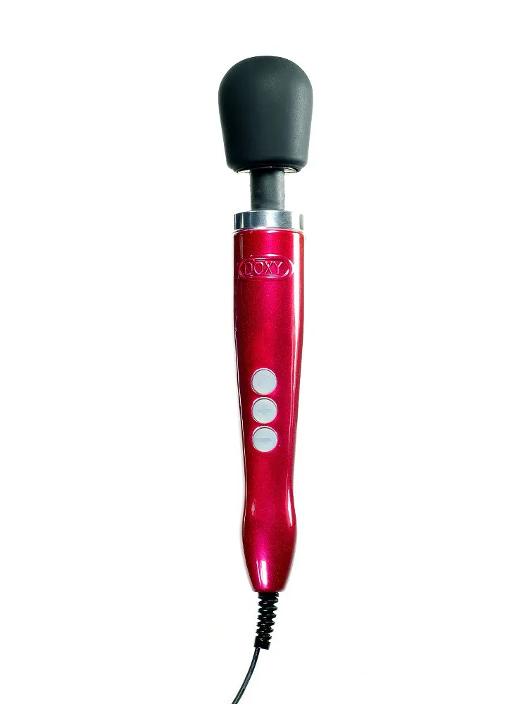 Doxy Die Cast Wand: Massage-Vibrator, candy red Doxy Die Cast Wand: Massage-Vibrator, candy red