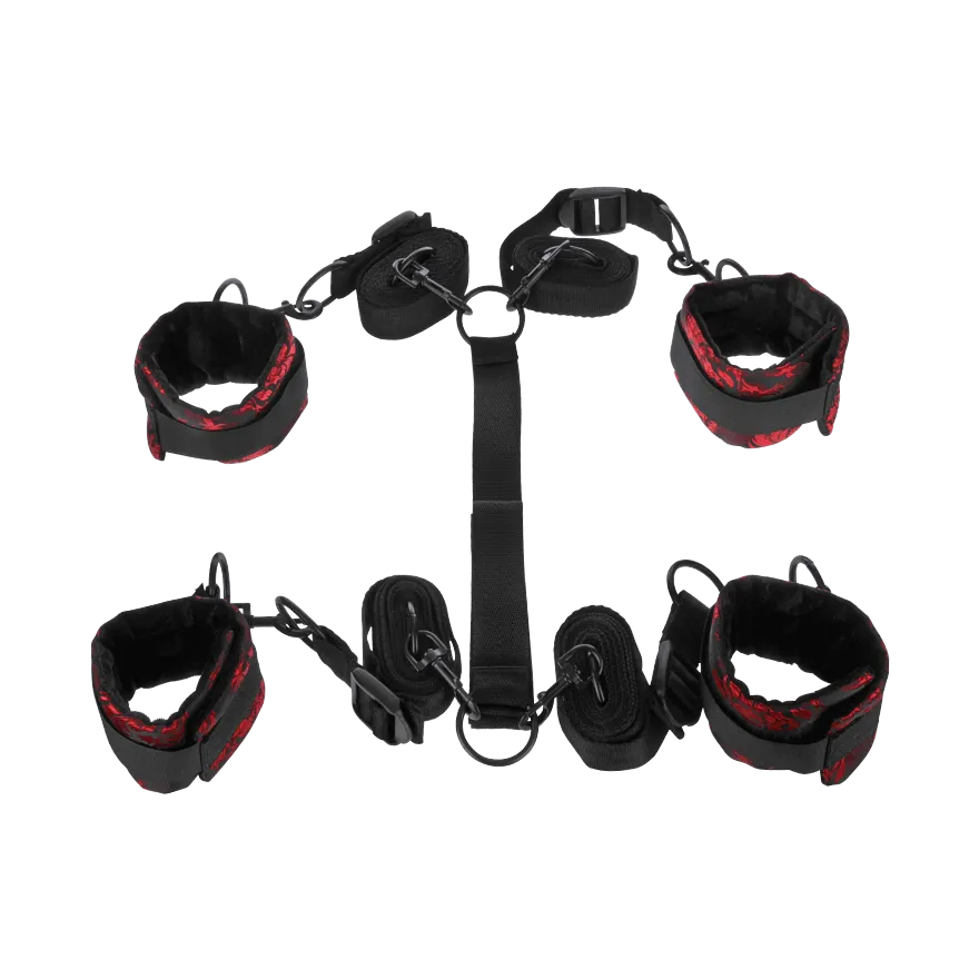 Edles Fessel-Set, 5 Teile Edles Fessel-Set, 5 Teile