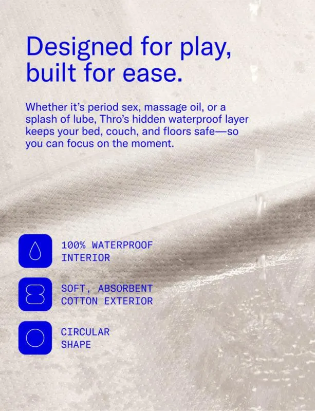 Dame Products - Thro Spieldecke – Oat – Bild 5