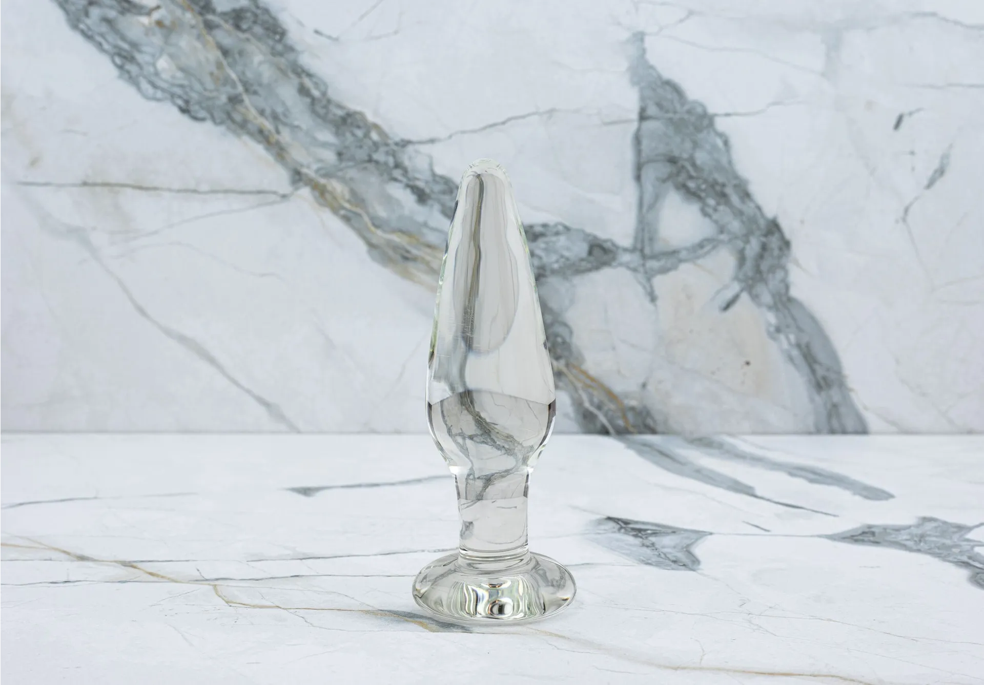 Gläs - Glas Buttplug (8.9cm) Gläs - Glas Buttplug (8.9cm)