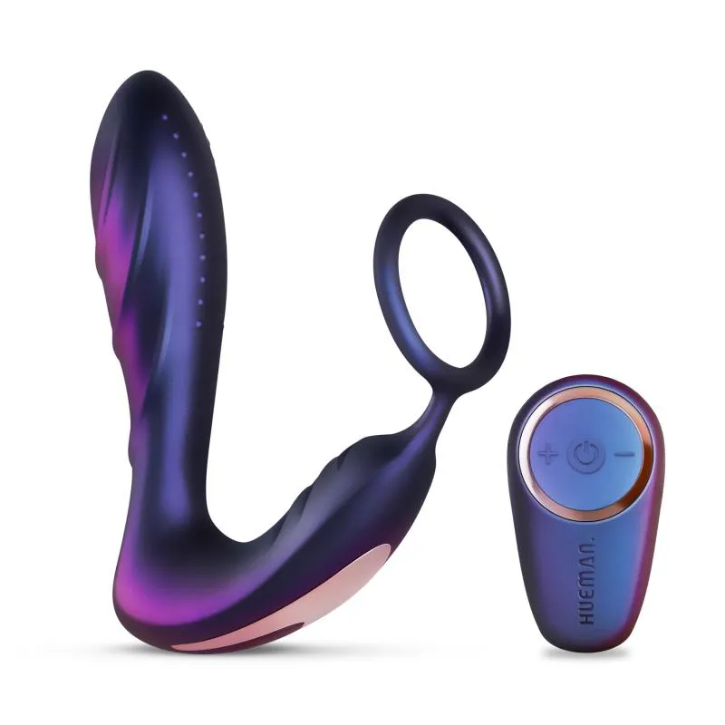 Hueman »Black Hole« Analvibrator mit Penisring Hueman »Black Hole« Analvibrator mit Penisring