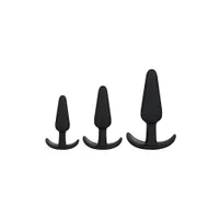 Mood Naughty 1 Trainer: Analplug-Set, schwarz Mood Naughty 1 Trainer: Analplug-Set, schwarz