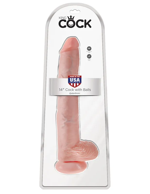 King Cock realistischer XL Dildo Nr. 1 - 37 cm – Bild 5