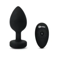B-Vibe - Vibrating Jewel Plug XXL Black B-Vibe - Vibrating Jewel Plug XXL Black