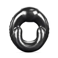 Grip Cock Ring: Penis-/Hodenring, schwarz Grip Cock Ring: Penis-/Hodenring, schwarz