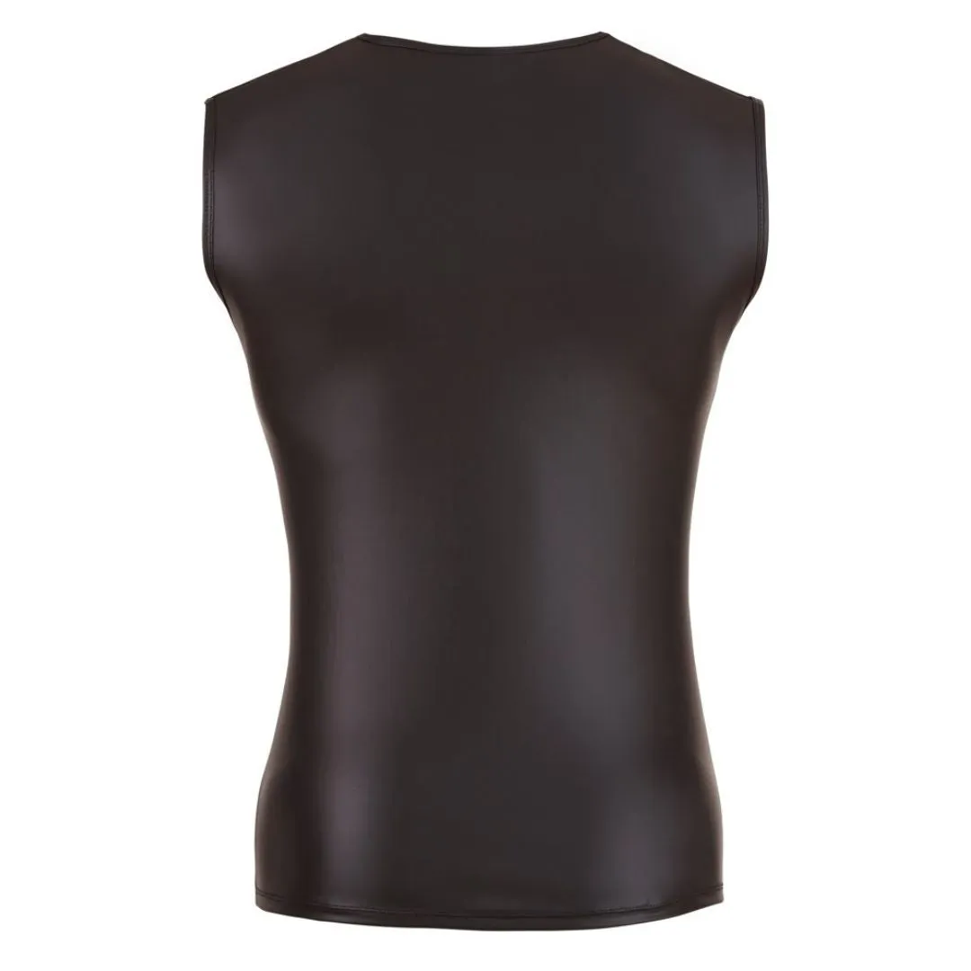 Transparentes Shirt mit Einsätzen aus Powernet – Bild 5