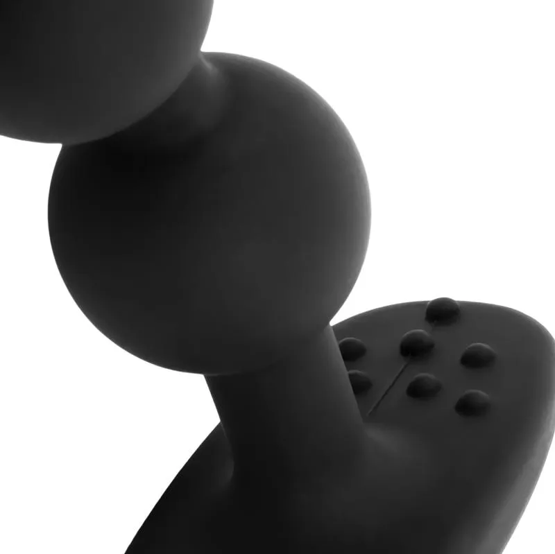 Anal Plug und Kugeln - Schwarz – Bild 5