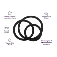 AMORELIE BOLD »Weano« Penisring-Set AMORELIE BOLD »Weano« Penisring-Set