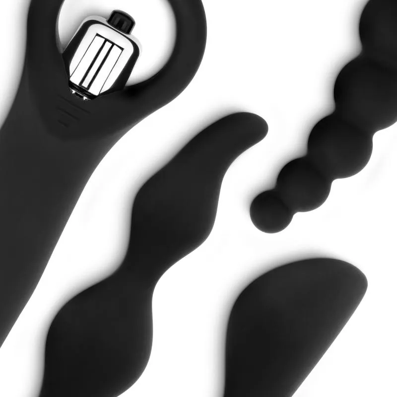 Easytoys - Analspielzeug-Set 4-teilig - Schwarz – Bild 4