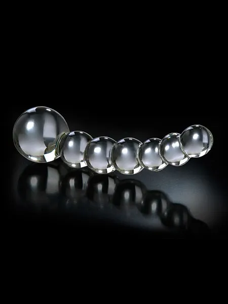 Icicles No. 66: Glas-Analdildo, transparent Icicles No. 66: Glas-Analdildo, transparent