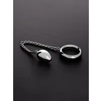 Triune Donut Ring Anal Egg: Edelstahl-Penisring mit Analplug (50mm) Triune Donut Ring Anal Egg: Edelstahl-Penisring mit Analplug (50mm)
