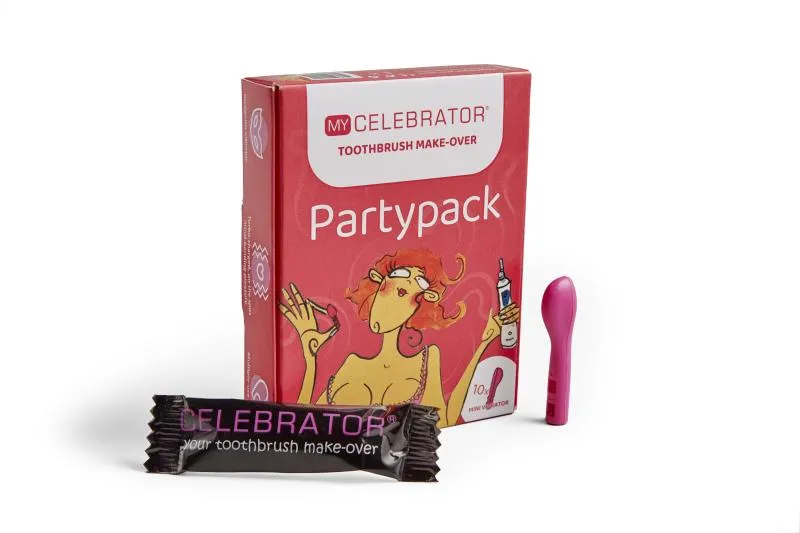My Celebrator - Zahnbürsten-Makeover Zehnteiliges Party-Pack - Rosa My Celebrator - Zahnbürsten-Makeover Zehnteiliges Party-Pack - Rosa