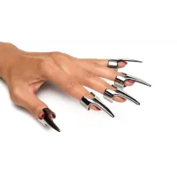 Fünfteilige Sensations-Klauenringe - Silber Fünfteilige Sensations-Klauenringe - Silber